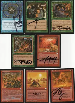 Near-Complete MTG M:tG WEATHERLIGHT Set - 38 RARES! - 95 SIGNED by 41 Artists! - Image 2