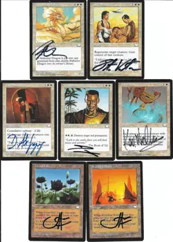 Near-Complete MTG M:tG WEATHERLIGHT Set - 38 RARES! - 95 SIGNED by 41 Artists! - Image 3
