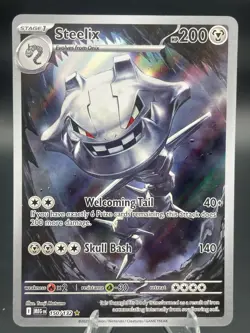 Steelix 150/132 - Illustration Rare - Pokemon TCG: Mega Evolution - NM - Image 1