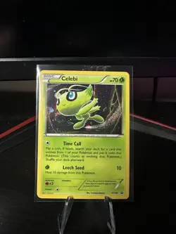 Pokemon TCG- Celebi- XY187 Black Star Promo- Holo Rare- NM - Image 1