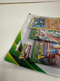 2015 POKEMON XY ROARING SKIES 3 PACK BLISTER PANGORO FACTORY SEALED XY50 - Image 2