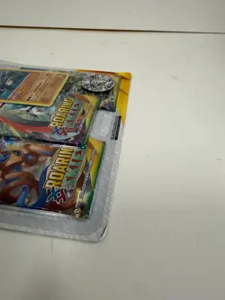 2015 POKEMON XY ROARING SKIES 3 PACK BLISTER PANGORO FACTORY SEALED XY50 - Image 3
