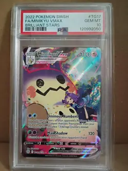 Mimikyu VMAX TG17/TG30 Pokemon Brilliant Stars Trainer Gallery PSA 10 - Image 1