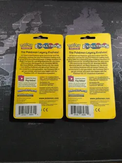 Pokemon TCG: XY Evolutions Blister Pack Set Of 2 (Weezing + Greninja) Sealed - Image 2