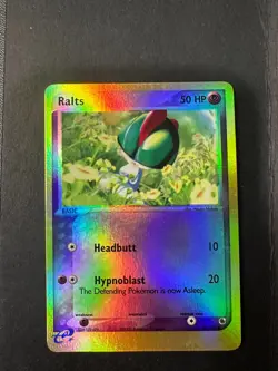 Pokemon - Ralts 67/109 Reverse Holo - EX Ruby & Sapphire LP - Image 1
