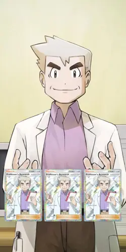 Pokemon TCG Pocket 2 Star ⭐ ⭐ Professor's Research, Lillie, Red, Mega Blaziken - Image 1