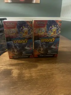 Pokemon Scarlet & Violet Surging Sparks Booster Bundle LOT OF 2 Brand New Sealed - Image 1