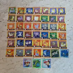 Pokemon Lot Of 44 Sticker Series By Artbox Vintage 1999 Foils Unused Nintendo - Image 1