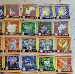 Pokemon Lot Of 44 Sticker Series By Artbox Vintage 1999 Foils Unused Nintendo - Image 3