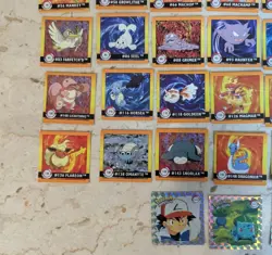 Pokemon Lot Of 44 Sticker Series By Artbox Vintage 1999 Foils Unused Nintendo - Image 4