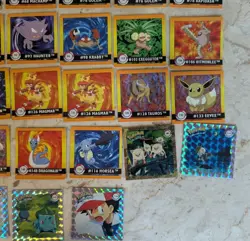 Pokemon Lot Of 44 Sticker Series By Artbox Vintage 1999 Foils Unused Nintendo - Image 5