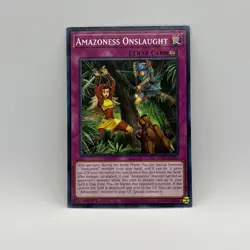Yugioh Amazoness Onslaught LDS1-EN025 Common 1st Edition - Image 1