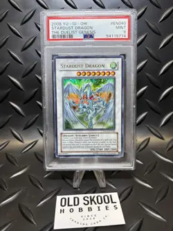 2008 YU-GI-OH! The Duelist Genesis STARDUST DRAGON #EN040 ~ PSA 9 - Image 1