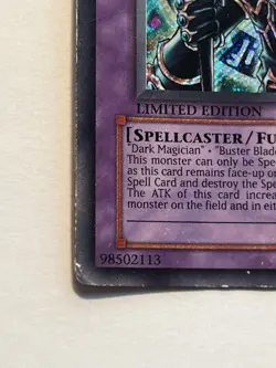 Yugioh Dark Paladin DMG-001 Secret Rare Limited Edition Damaged - Image 5