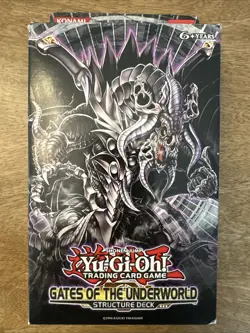 Yu-Gi-Oh: Gates Of The Underworld Structure Deck, Opened box with sealed package - Image 1