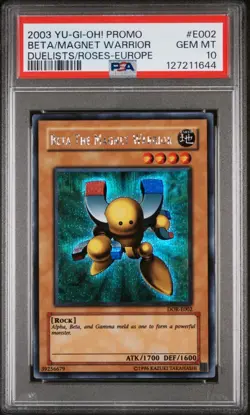 PSA 10 Beta the Magnet Warrior DOR-E002 Secret Rare Promo *1644 Yugioh - Image 1