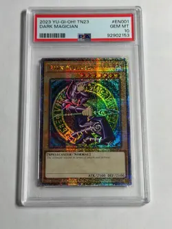 PSA 10 2023 Dark Magician TN23-EN001 QCR Promo *2153 Yugioh - Image 1