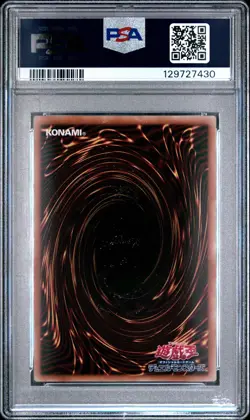 2025 YU-GI-OH! 7-ELEVEN COLLABORATION DARK MAGICIAN GIRL PSA 9 - Image 2