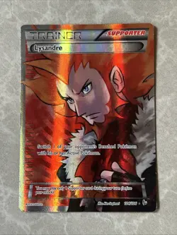 Lysandre - 104/106 - Card XY Flashfire -Full Art Ultra Rare Pokemon TCG Card LP - Image 1