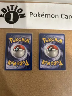 Marowak + Cubone 1st Edition Pokemon Card Lot Vintage WOTC - Image 2