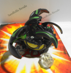 Bakugan Chance Dragonoid Black Darkus Gundalian Invaders 860G - die - card - Image 3
