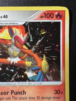 Infernape 5/130 Diamond & Pearl Pokemon Card Holo Foil Rare Holo Bleed Swirl LP - Image 4