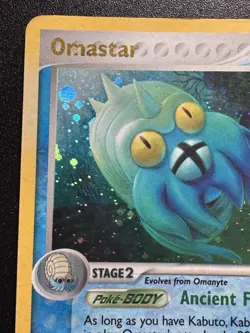 Omastar 23/92 EX Legend Maker Pokemon Card Reverse Holo Foil Rare HP - Image 3