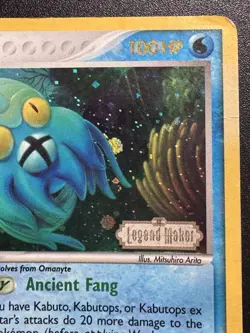 Omastar 23/92 EX Legend Maker Pokemon Card Reverse Holo Foil Rare HP - Image 4