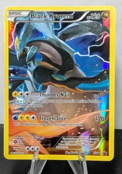Black Kyurem XY Promos #XY80 LP Pokemon Card TCG - Image 1