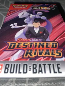 Pokemon Cards - S&V: Destined Rivals Build & Battle BOX (4 Packs, 40-Card Deck+) - Image 5