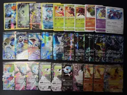 Lot of 150 Pokemon Cards Mega/EX/GX/Full Art/V/VMAX Modern Collection HP-DAMAGED - Image 2