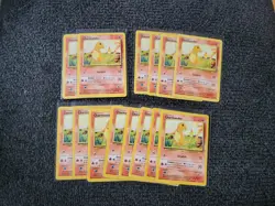 Pokemon Lot Of 14 Charmander Cards - Base Set & Base Set 2 - OC1684 - Image 1