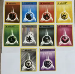 POKEMON XY Evolutions COMPLETE SET Non holo Basic ENERGY CARDS - Lot of 10 - Image 1