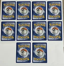 POKEMON XY Evolutions COMPLETE SET Non holo Basic ENERGY CARDS - Lot of 10 - Image 2