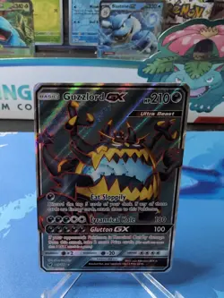 Guzzlord GX - 105/111 - Pokemon Crimson Invasion Sun Moon Full Art Card LP - Image 1