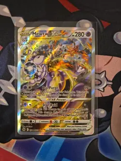 Mewtwo VSTAR Crown Zenith: Galarian Gallery Ultra Rare Card #GG44/GG70 - Image 1