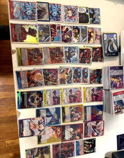 One Piece Card Game SR, R & 250 Common Cards Bundle - Image 2