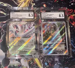 Pokemon Graded Card Lot - Lugia EX & Sudowoodo Art Rare - CGC 8.5 / PSA 9 - Image 1