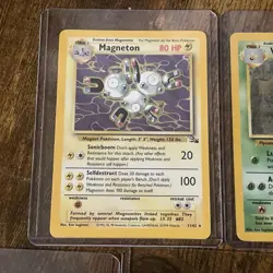 Lot Of 5 Vintage Pokemon Holo Cards | Ninetales, Vaporeon, Poliwhirl, And More - Image 3