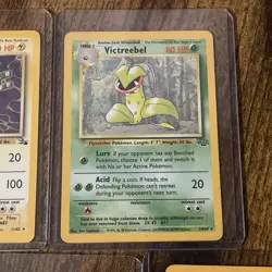 Lot Of 5 Vintage Pokemon Holo Cards | Ninetales, Vaporeon, Poliwhirl, And More - Image 4