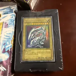 Yu Gi Oh Starter Deck Kaiba 1996 Sealed cards box has been opened - Image 2