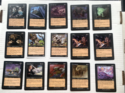 MTG - Lot of Black Cards - 150+ Commons, Uncommon - MP, LP, and NM - 2000s & 90s - Image 2