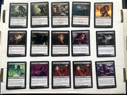 MTG - Lot of Black Cards - 150+ Commons, Uncommon - MP, LP, and NM - 2000s & 90s - Image 3