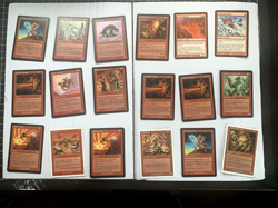 MTG - Lot of Red Cards - 100+ Common and 35+ Uncommon - MP-NM - Early 2000s - Image 2