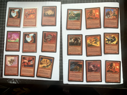 MTG - Lot of Red Cards - 100+ Common and 35+ Uncommon - MP-NM - Early 2000s - Image 4