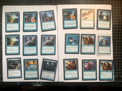 MTG - Lot of 200+ Blue Cards - 160+ Common and 35+ Uncommon - MP-NM - Early 2000 - Image 2