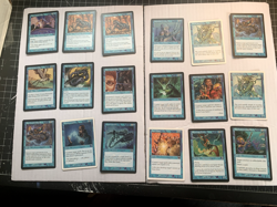 MTG - Lot of 200+ Blue Cards - 160+ Common and 35+ Uncommon - MP-NM - Early 2000 - Image 3