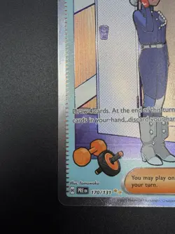 Pokemon Amarys TCG 170/131 Sv: Prismatic Evolutions 2025 Holo Card Sir - Image 5