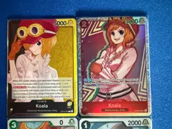 Koala One Piece TCG 4-card lot PRB01/OP05 Super Rare+OP12 Leader/Rare - PWE - Image 3