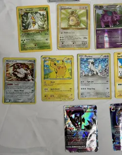 Pokemon GX/UR/Holo/Radiant/WOTC/Secret Rare Pikachu/Promo 13 Damaged Cards Lot - Image 2